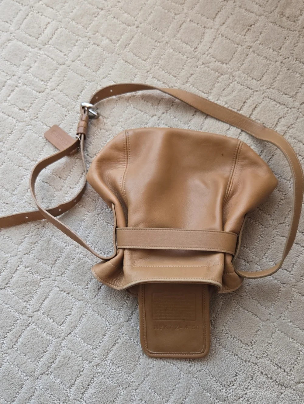 Vintage Coach Soho Belted Pouch. As-is